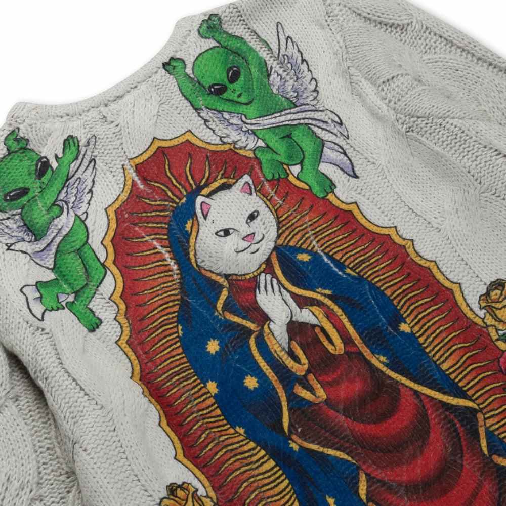 Ripndip New | Mother Nerm Knit Sweater (Grey)