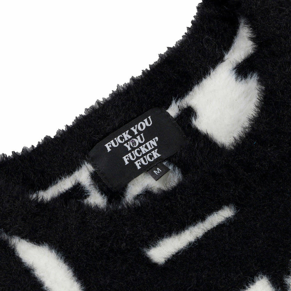 Ripndip Online | Fuckin Fuck Mohair Sweater (Black)