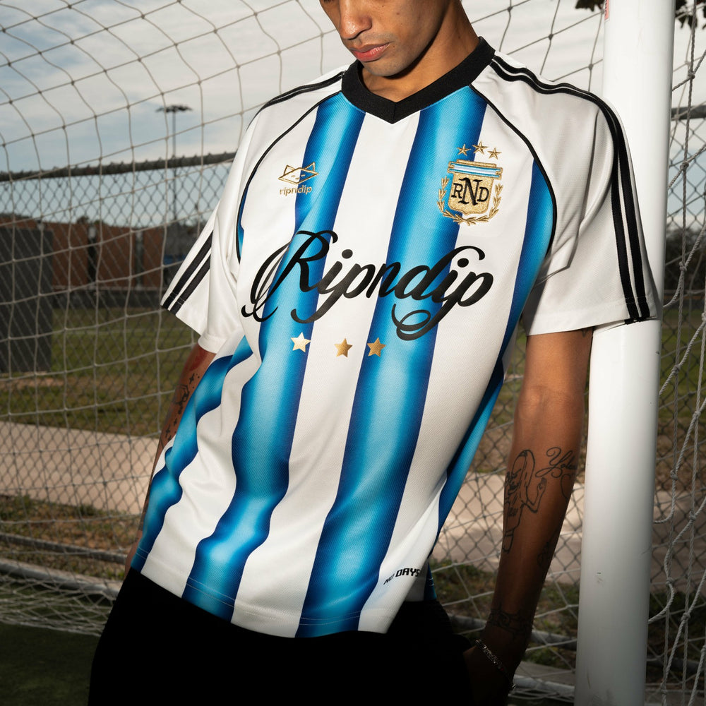 Ripndip Sale | RND Cup Argentina Soccer Jersey (White / Blue)
