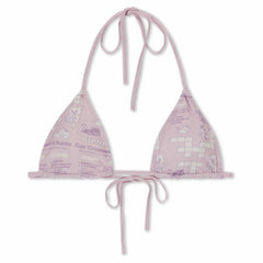 Ripndip Online Shop | Crossword 2PC Bikini Set (Pink)
