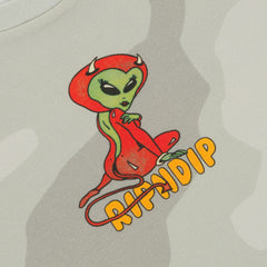 Ripndip For Sale | Devil Alien Cropped Baby Tee (Bone Graffiti Camo)