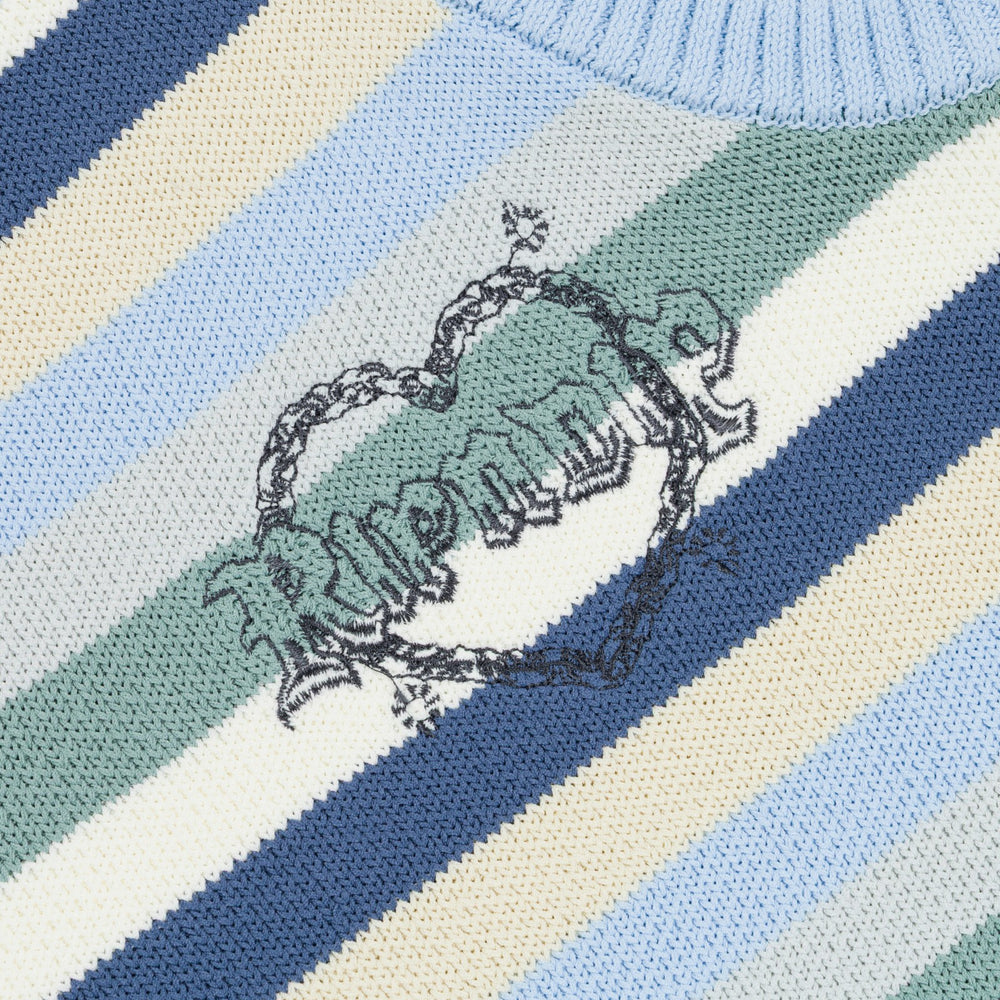 Ripndip Outlets | Westside Crochet Crop Tank (Powder Blue)