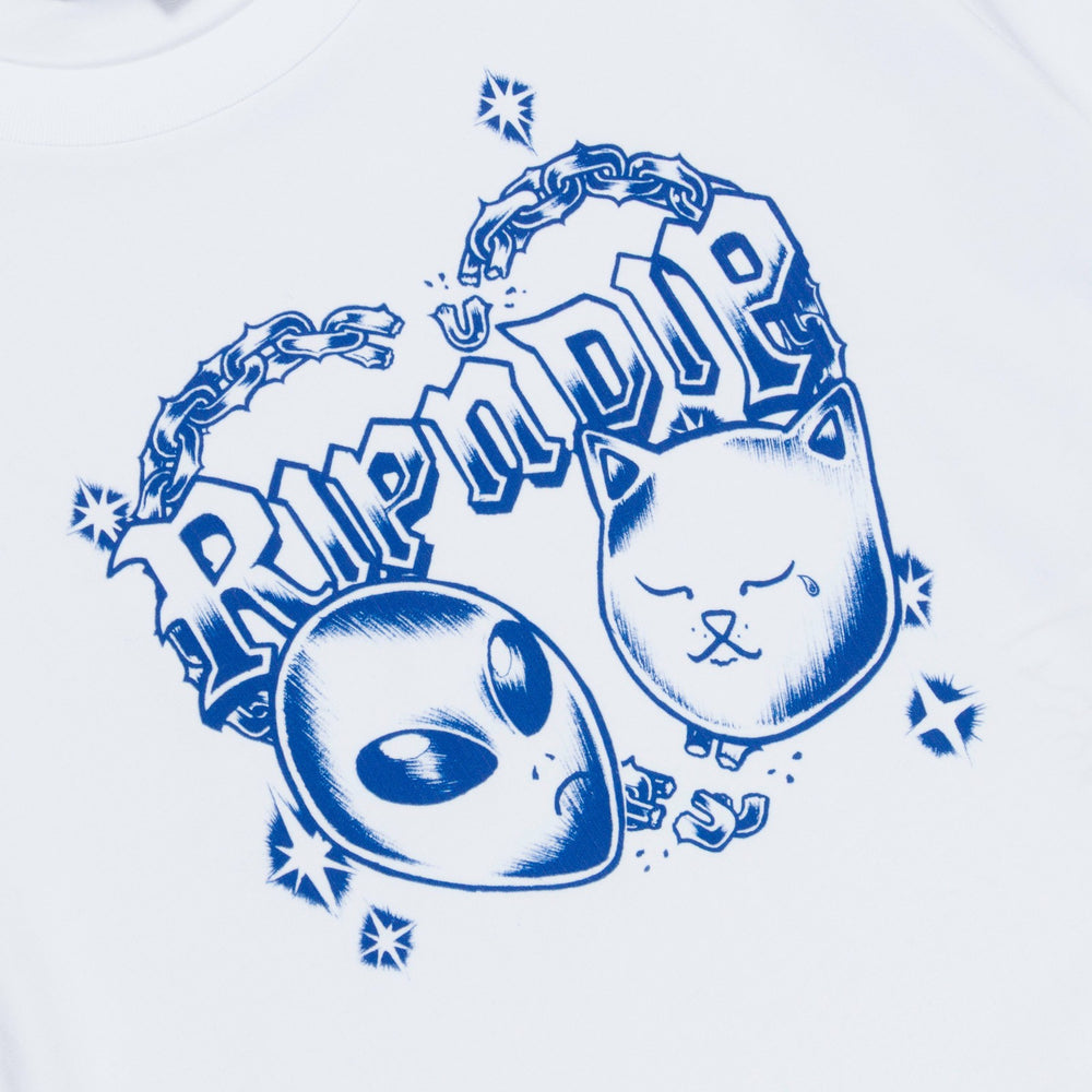 Ripndip Online Shop | Kali Cropped Baby Tee (White)