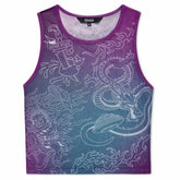 Ripndip New | Trace Mesh Cropped Tank (Multi)