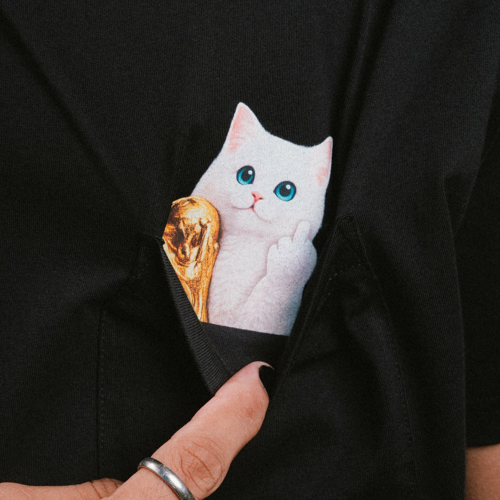 Ripndip Online | RND Cup Lord Nermal Pocket Tee (Black)