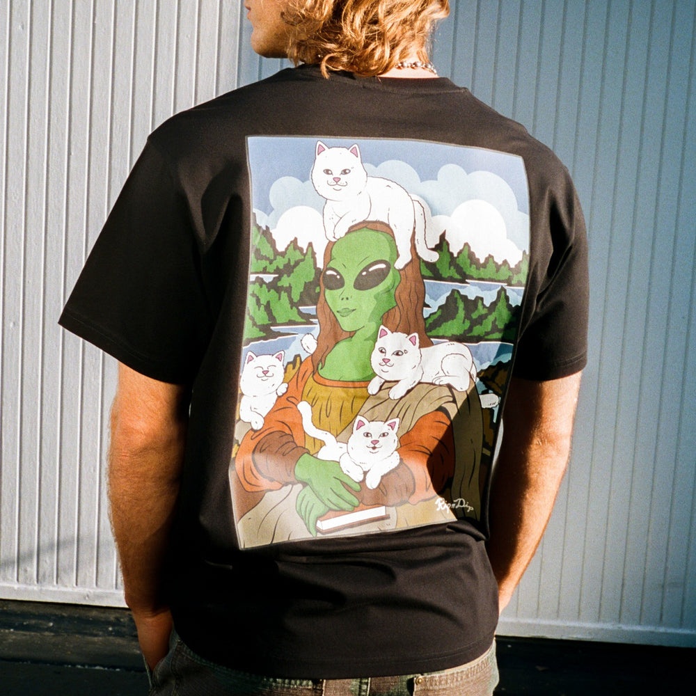Ripndip Sale | Here All Along Tee (Black)