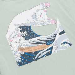 Ripndip Online Shop | Great Wave Tee (Sage Grey)