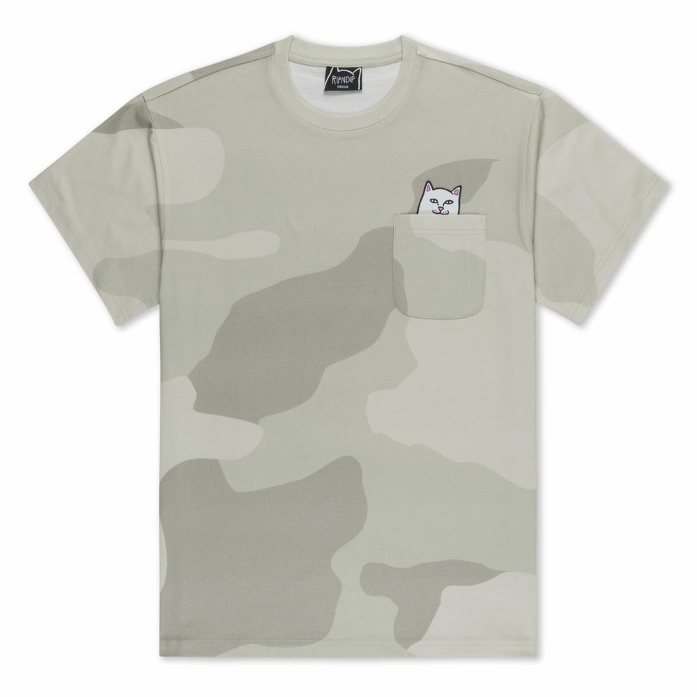 Ripndip Online | Lord Nermal Pocket Tee (Bone Graffiti Camo)