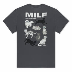 Ripndip Sale | Man I Love Felines Tee (Charcoal)