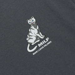 Ripndip Sale | Man I Love Felines Tee (Charcoal)