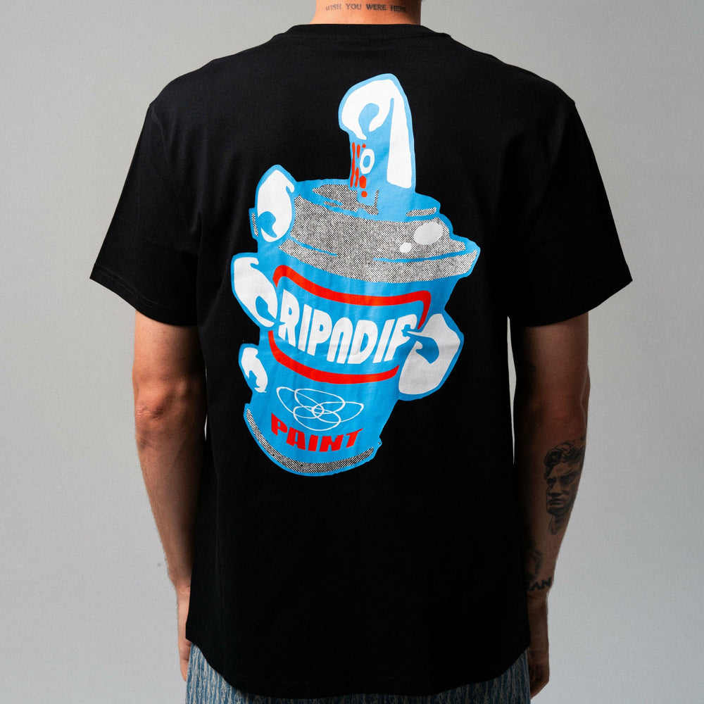 Ripndip Online | RIPNDIP Paint Tee (Black)