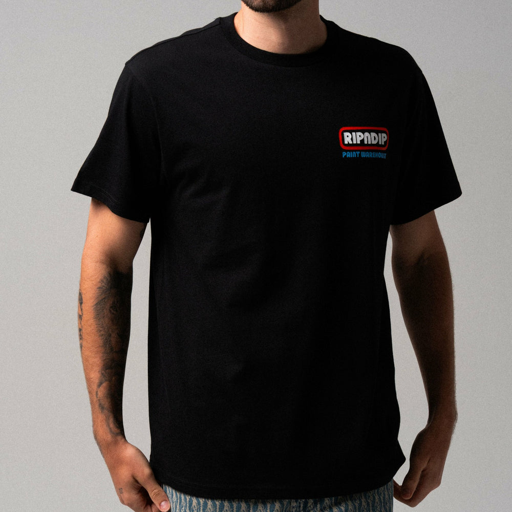 Ripndip Online | RIPNDIP Paint Tee (Black)