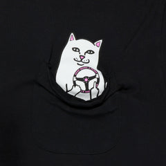 Ripndip Outlets | Ripndip x NRG Lord Nermal Pocket Tee (Black)