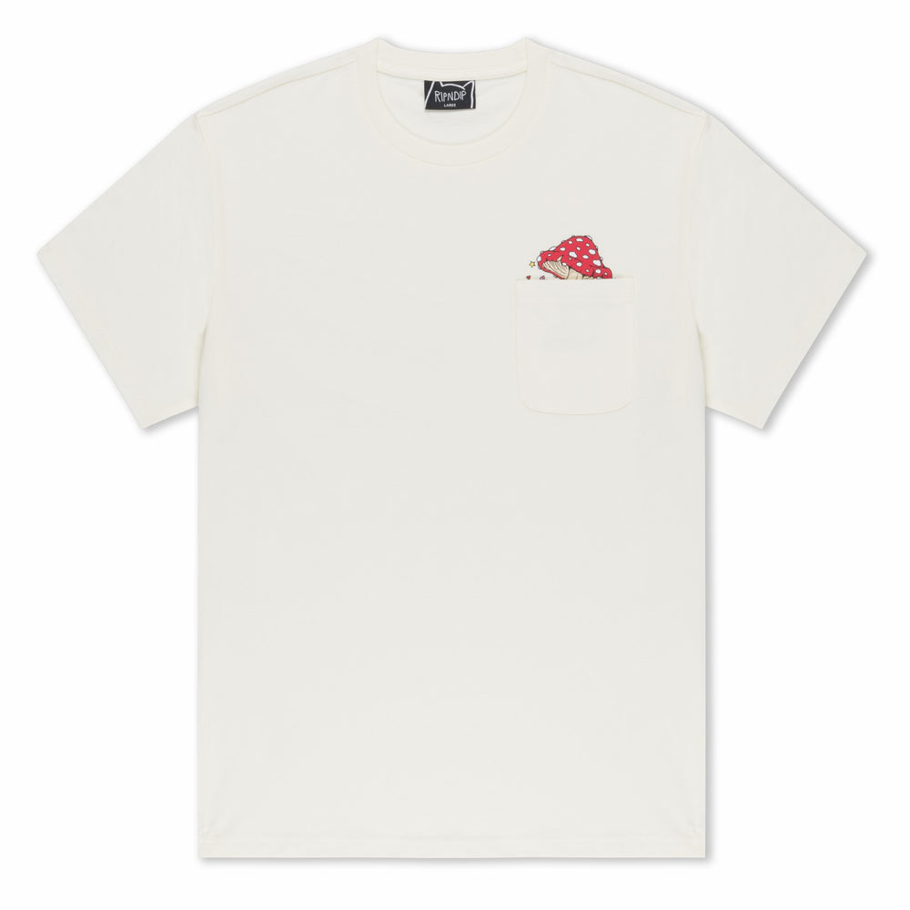Ripndip New | Funny Fungus Pocket Tee (Bone)