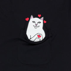 Ripndip Online | Nermal Loves Pocket Tee (Black)