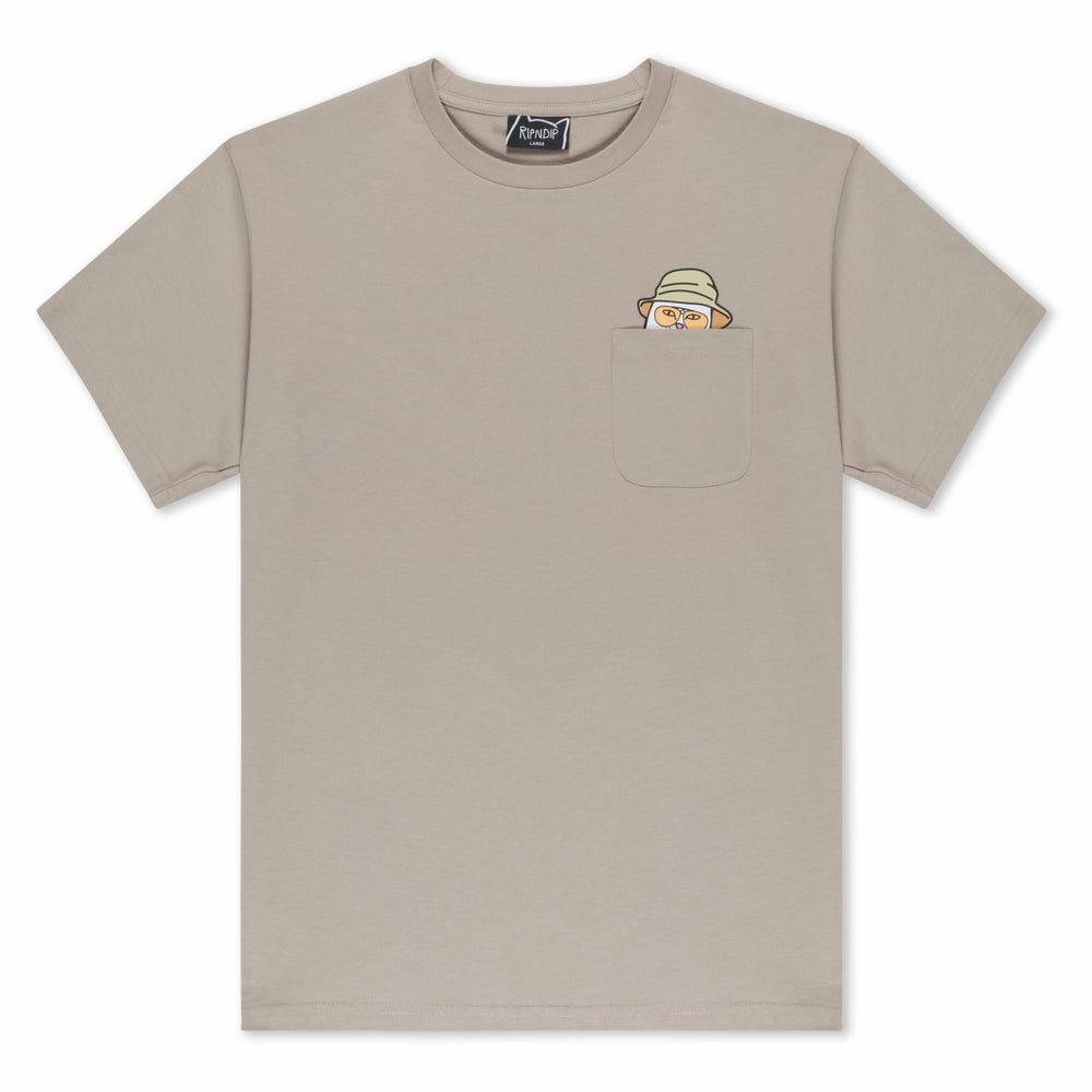 Ripndip Discount | Nermal S Thompson Pocket Tee (Tan)