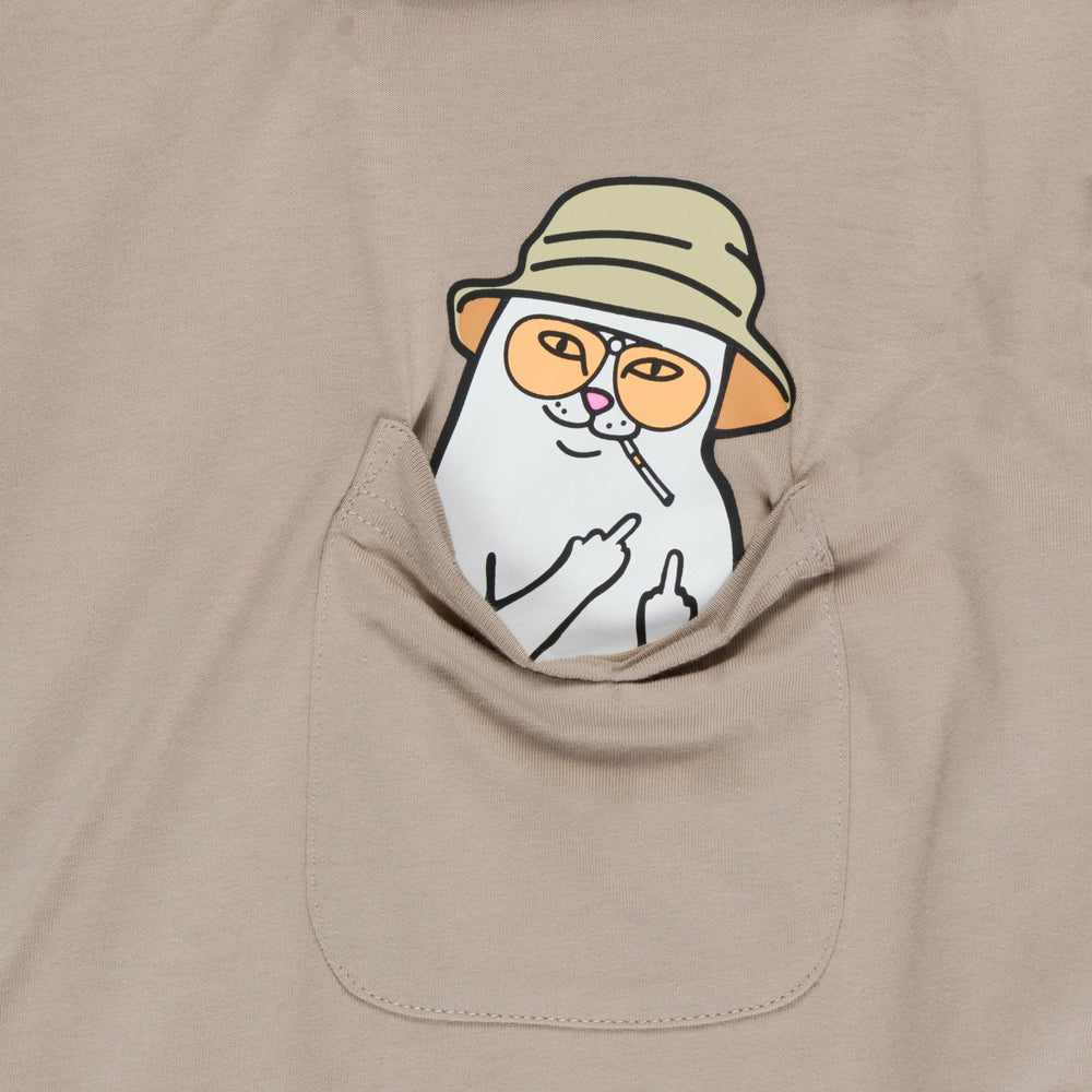 Ripndip Discount | Nermal S Thompson Pocket Tee (Tan)