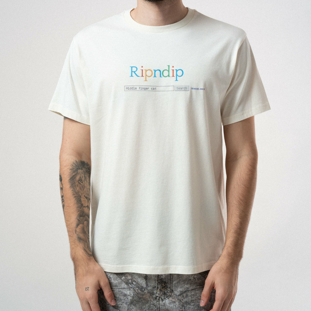 Ripndip Outlets | A Bird Tee (Bone)
