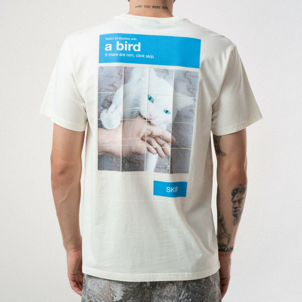 Ripndip Outlets | A Bird Tee (Bone)