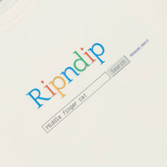 Ripndip Outlets | A Bird Tee (Bone)