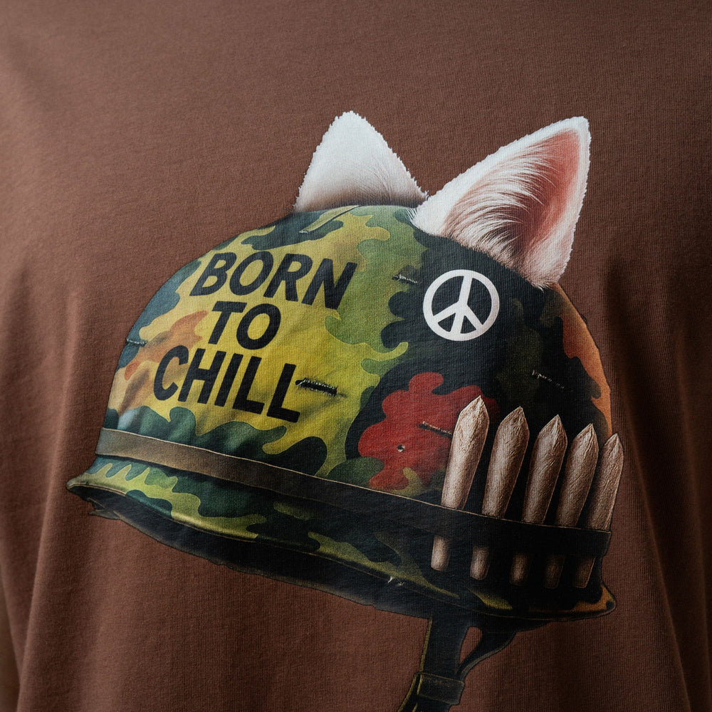 Ripndip Sale | Born To Chill Tee (Brown)