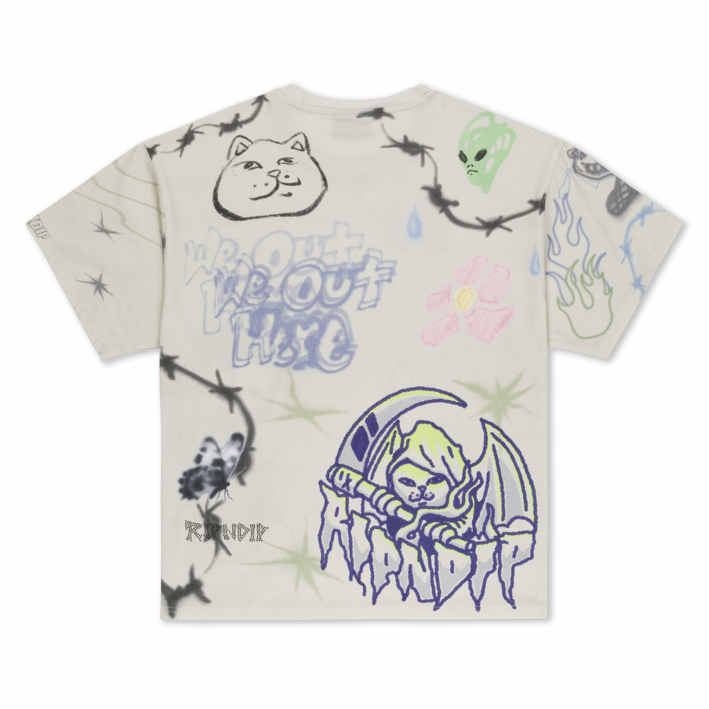 Ripndip For Sale | Goosebumps Tee (Bone)