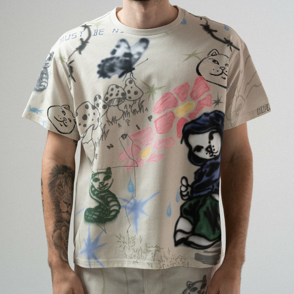 Ripndip For Sale | Goosebumps Tee (Bone)