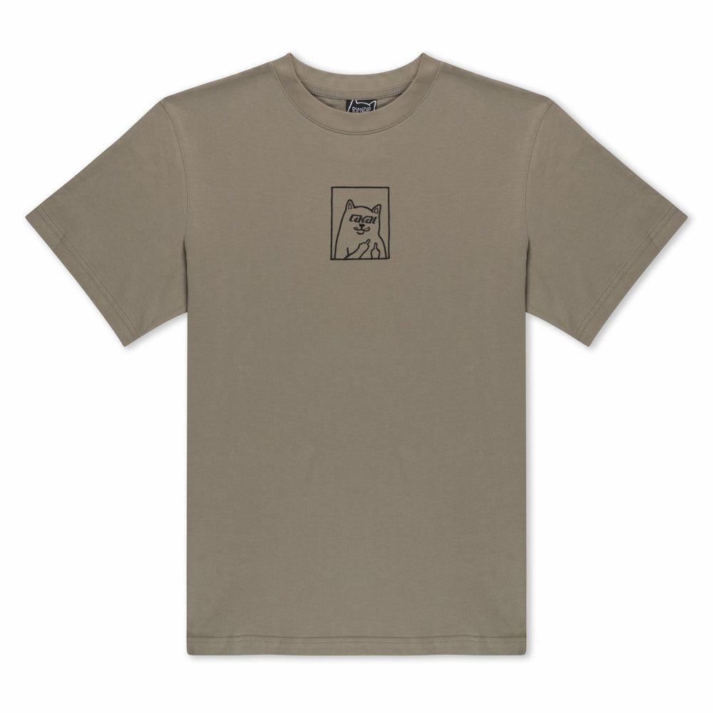 Ripndip Online | Lakai + Ripndip Lord Nermal Tee (Gray)