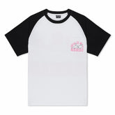 Ripndip Discount | Lakai + Ripndip Raglan Pocket Tee (White/Black)