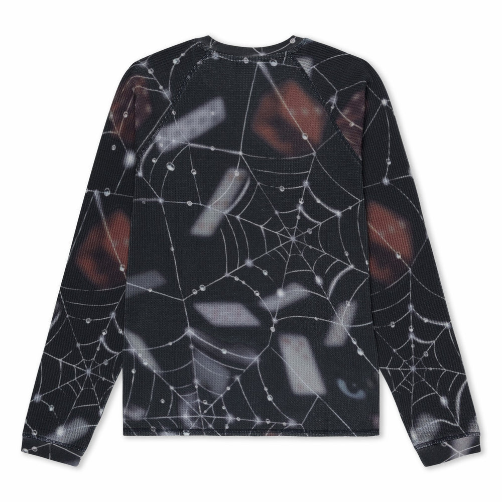 Ripndip Online | Redemption Waffle Knit Long Sleeve (Black)