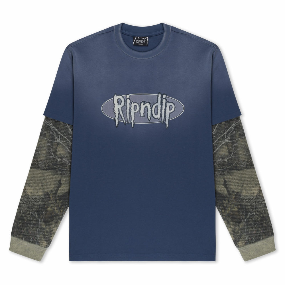 Ripndip Discount | Sic Double Long Sleeve (Slate / Camo)