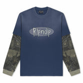 Ripndip Discount | Sic Double Long Sleeve (Slate / Camo)