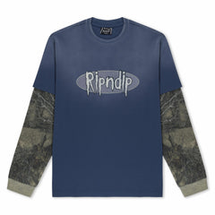 Ripndip Discount | Sic Double Long Sleeve (Slate / Camo)