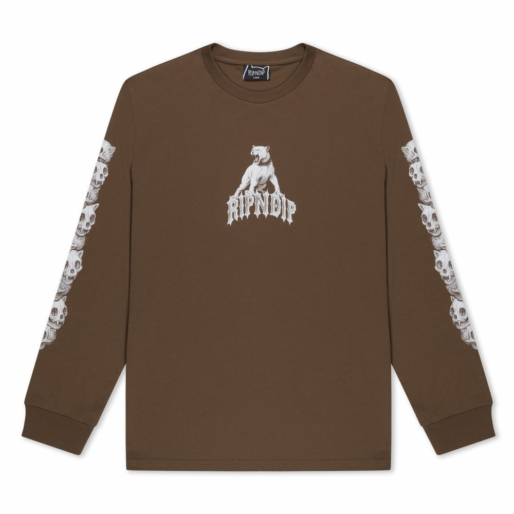 Ripndip For Sale | Wasteland Long Sleeve (Brown)