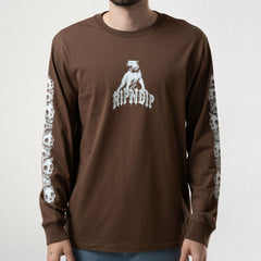 Ripndip For Sale | Wasteland Long Sleeve (Brown)