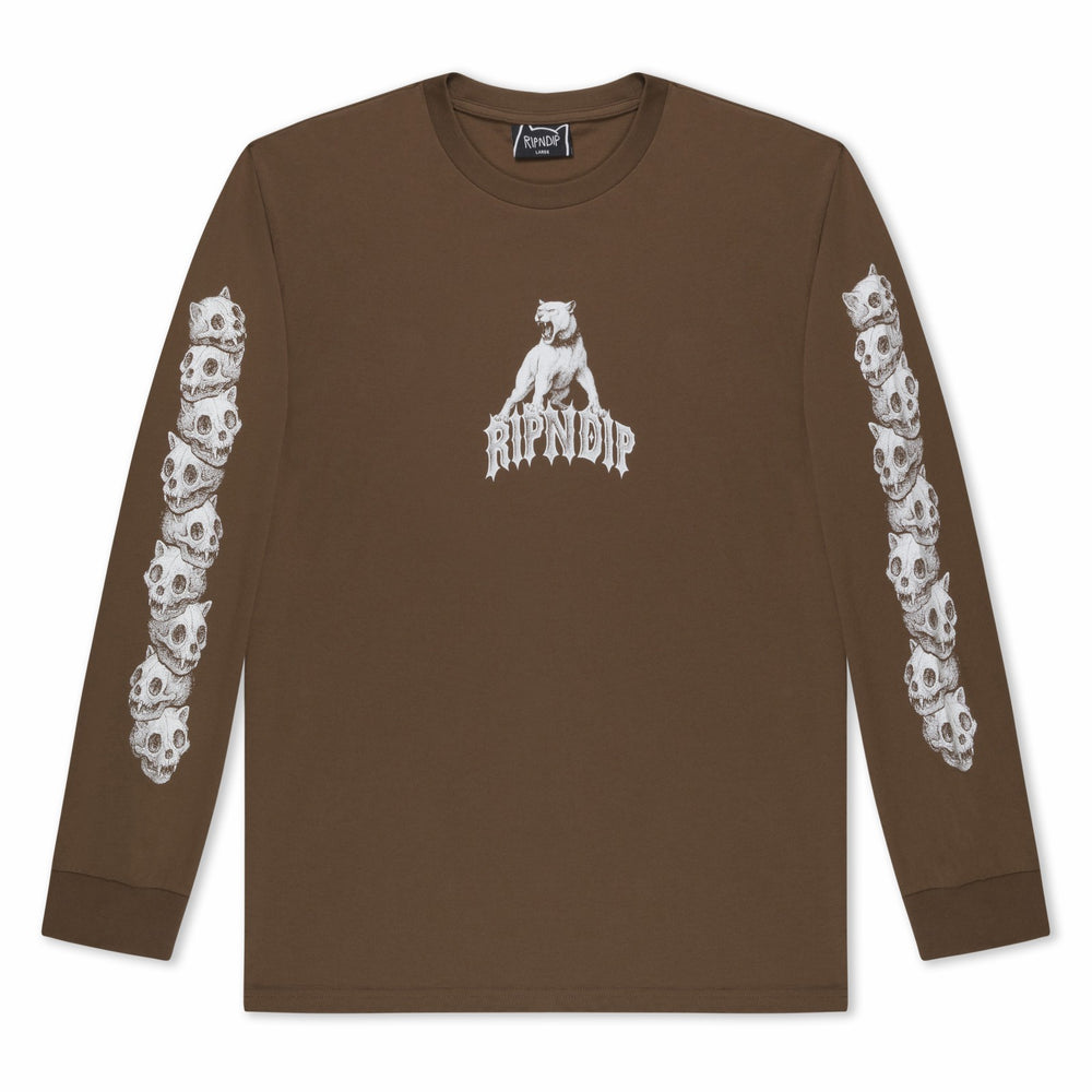 Ripndip For Sale | Wasteland Long Sleeve (Brown)