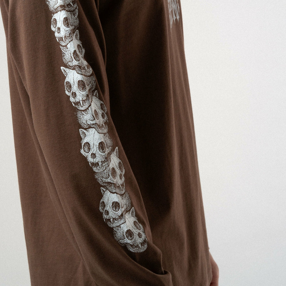 Ripndip For Sale | Wasteland Long Sleeve (Brown)