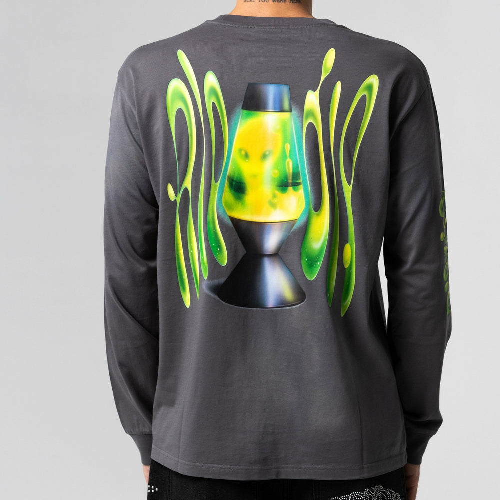 Ripndip Online | Lava Lamp LS (Charcoal Vintage Wash)