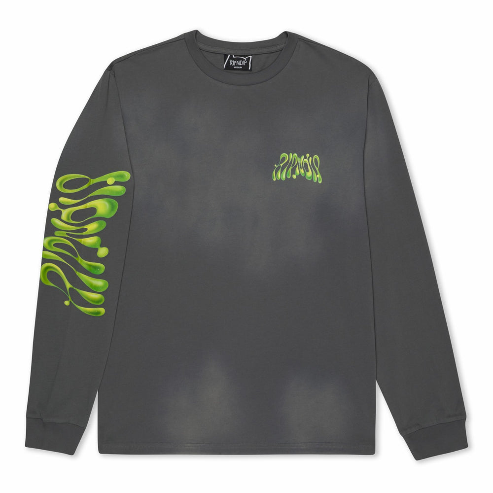 Ripndip Online | Lava Lamp LS (Charcoal Vintage Wash)