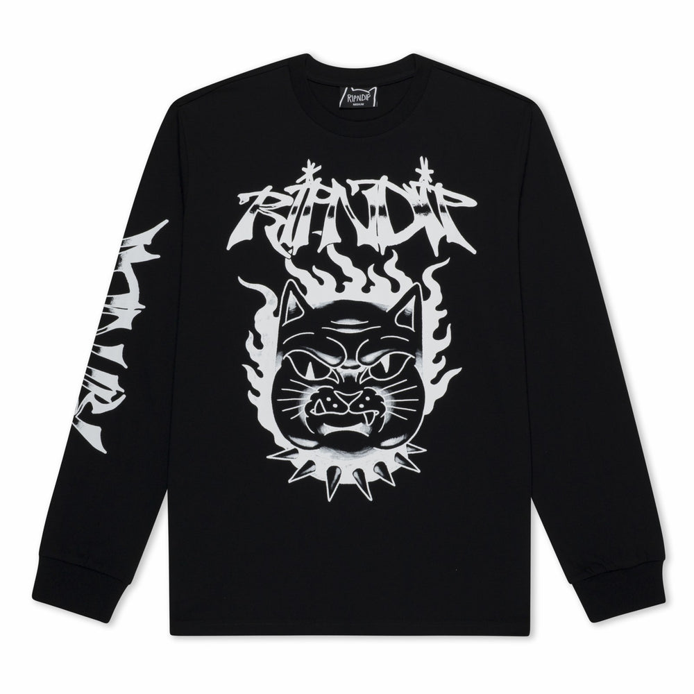 Ripndip Discount | The Happiest Cat LS (Black)