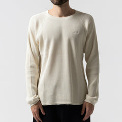 Ripndip Outlets | Castanza Waffle Knit Long Sleeve (Off-White)