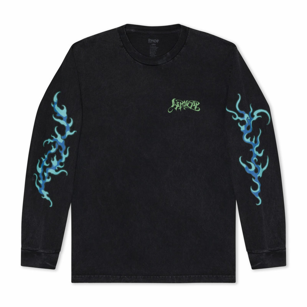 Ripndip Online Shop | Squabble Up Long Sleeve (Black Wash)