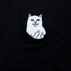 Ripndip New | Lord Nermal Pocket L/S (Black) - Ripndip