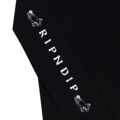Ripndip New | Lord Nermal Pocket L/S (Black) - Ripndip