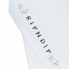 Ripndip For Sale | Lord Nermal L/S Pocket Tee (White)