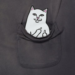Ripndip Online | Lord Nermal Pocket Tee (Charcoal Vintage Wash)