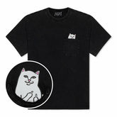 Ripndip Discount | Lord Nermal Pocket Tee (Black Vintage Wash)