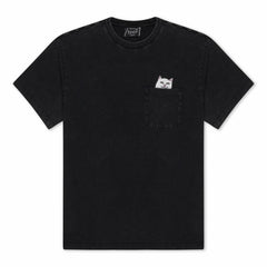 Ripndip Discount | Lord Nermal Pocket Tee (Black Vintage Wash)