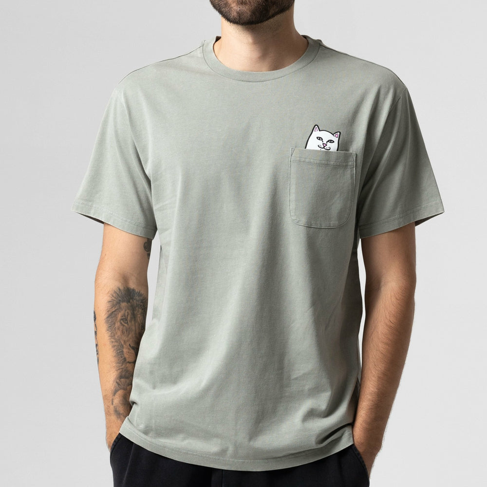 Ripndip Outlets | Lord Nermal Pocket Tee (Sage Vintage Wash)