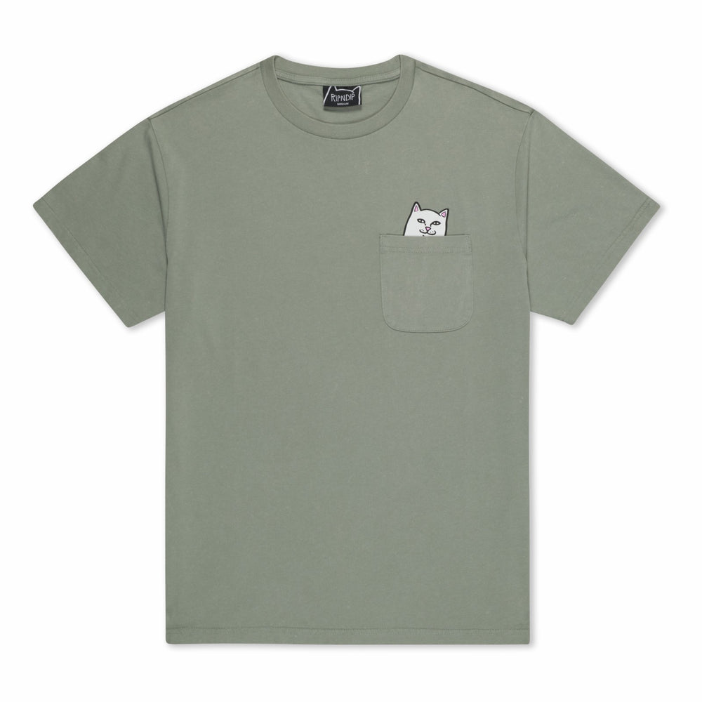 Ripndip Outlets | Lord Nermal Pocket Tee (Sage Vintage Wash)